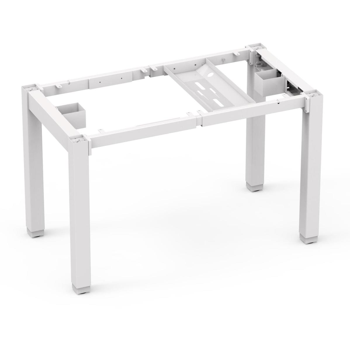 Adjustable table support AdapDesk Smart 4L 2 Motor Snow White, photo 2