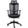 M1 Mesh Middle ErgoChair Deep Black, photo 2 mini