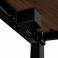 Adjustable table support AdapDesk Smart 4L 2 Motor 36mm Golden Wood, Space Black, photo 6 mini