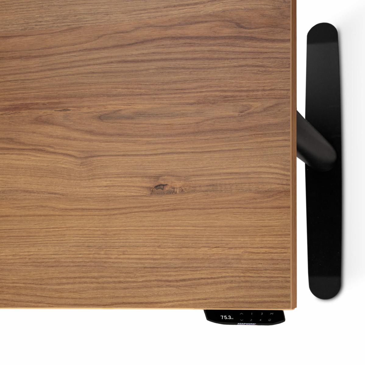 Adjustable table AdapDesk Smart 2 Motor Pro Speed 36мм Golden Wood, Space Black, photo 4