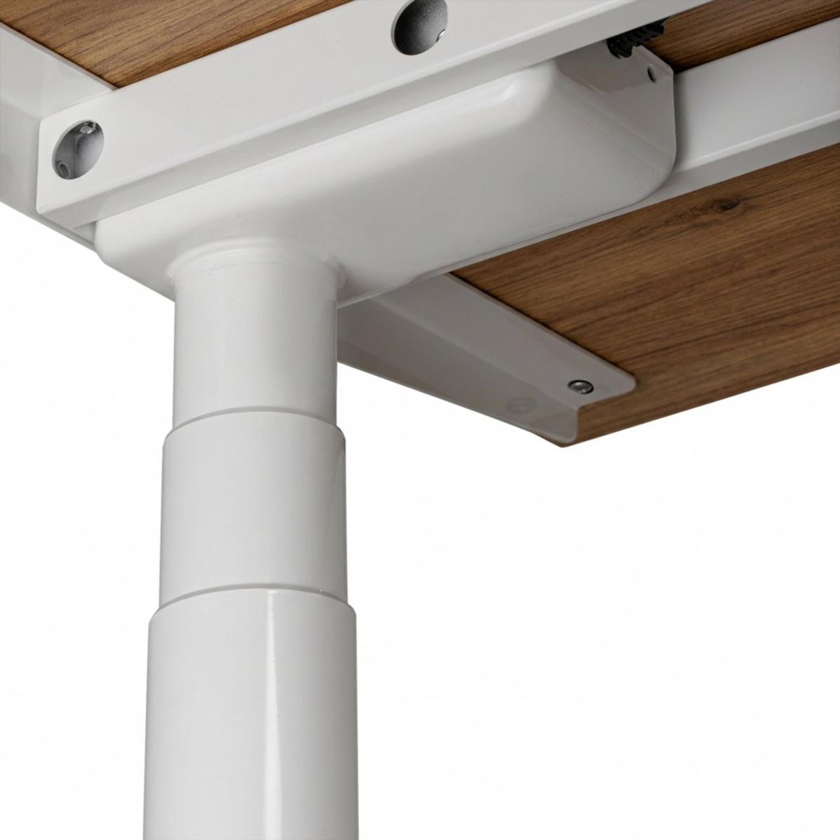 Adjustable table AdapDesk Smart 2 Motor Pro Speed 36мм Golden Wood, Snow White, photo 6