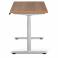 Adjustable table AdapDesk Smart 2 Motor Pro Speed 36мм Golden Wood, Snow White, photo 3 mini