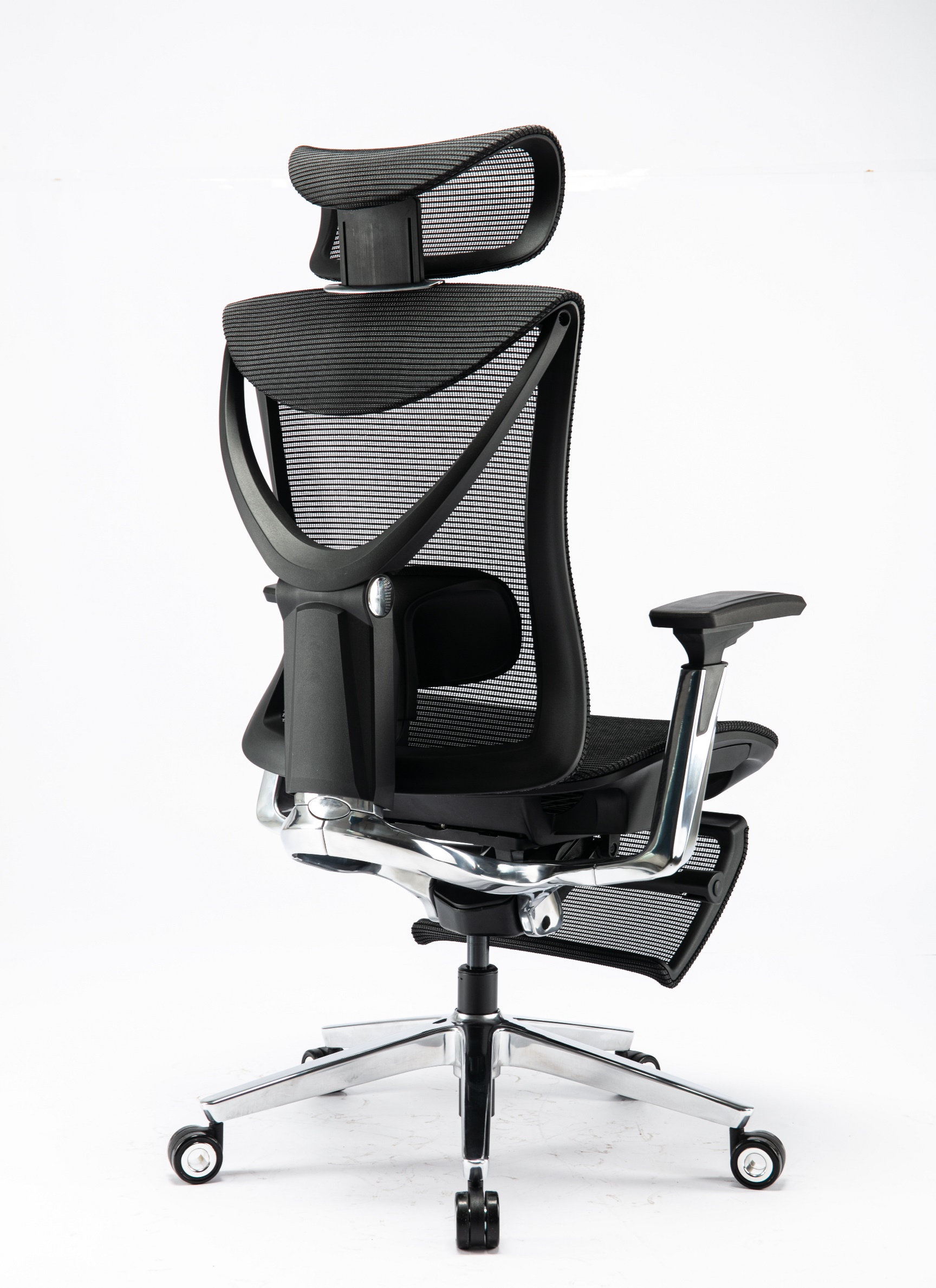 S1 Mesh Pro Max Senior ErgoChair Platinum Deep Black, photo 9