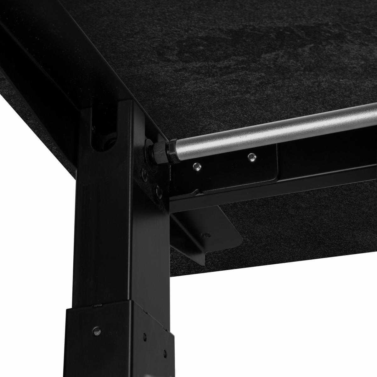 Adjustable table AdapDesk Smart Manual 18мм Carbon Black, Space Black, photo 6