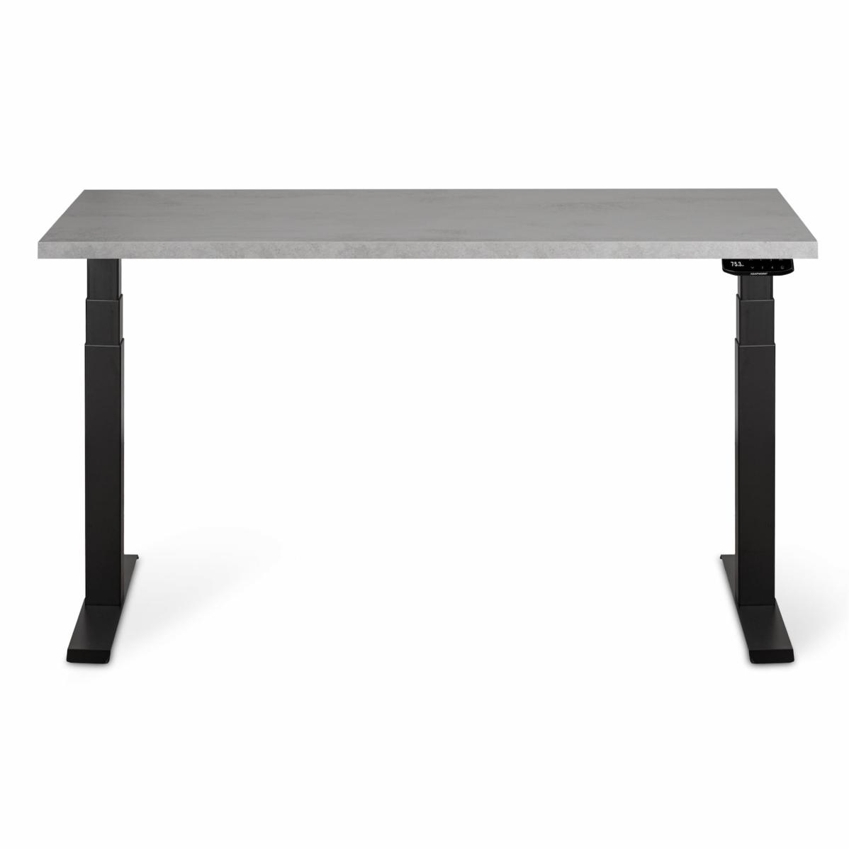 Adjustable table AdapDesk Smart 2 Motor Pro 36 Smoky Gray, Space Black, photo 1
