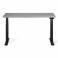 Adjustable table AdapDesk Smart 2 Motor Pro 36 Smoky Gray, Space Black, photo 1 mini