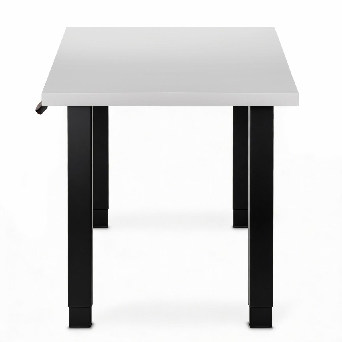 Adjustable table support AdapDesk Smart 4L 2 Motor 36mm Crystal White, Space Black, photo 3