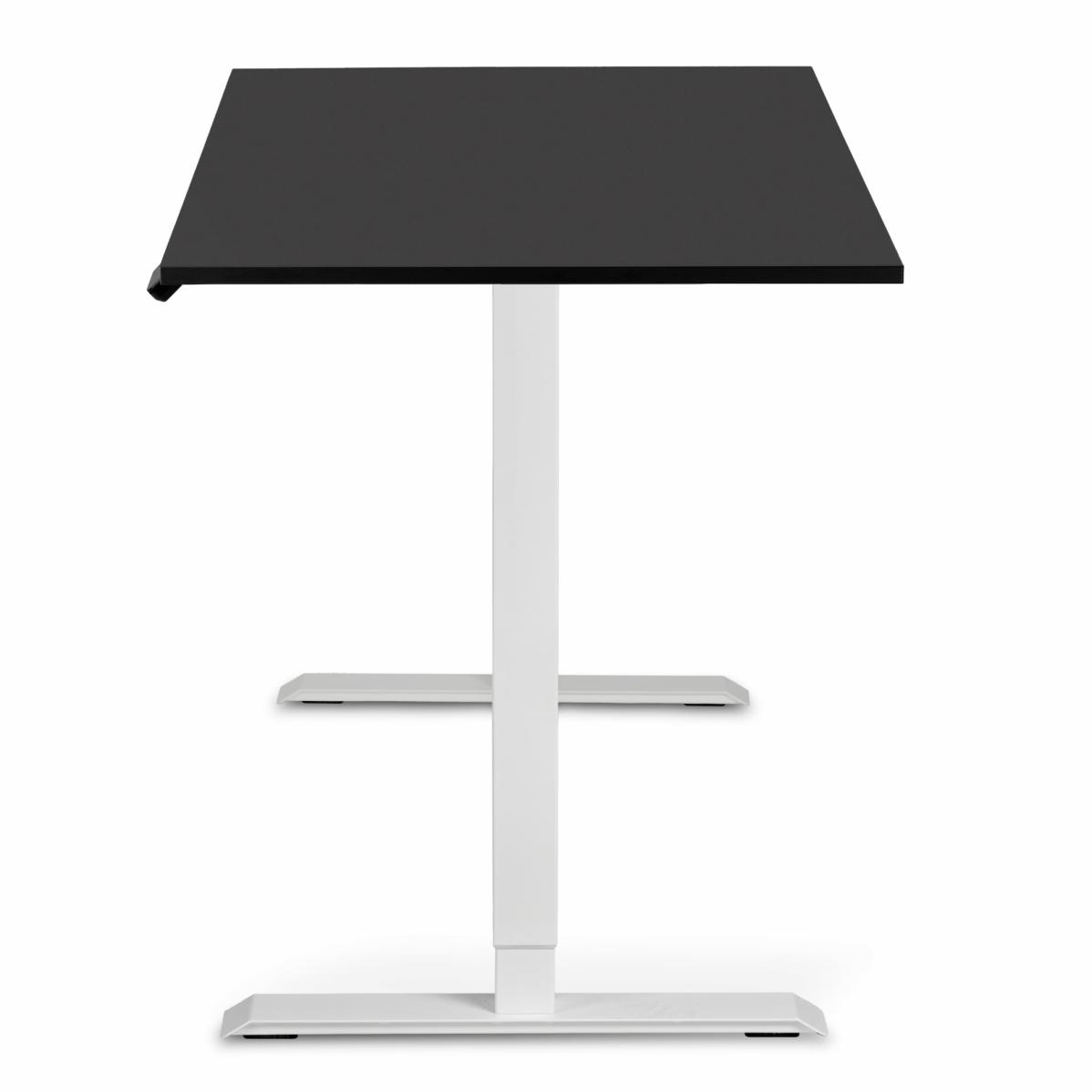 Adjustable table AdapDesk Smart 1 Motor 18mm Deep Black, Snow White, photo 3