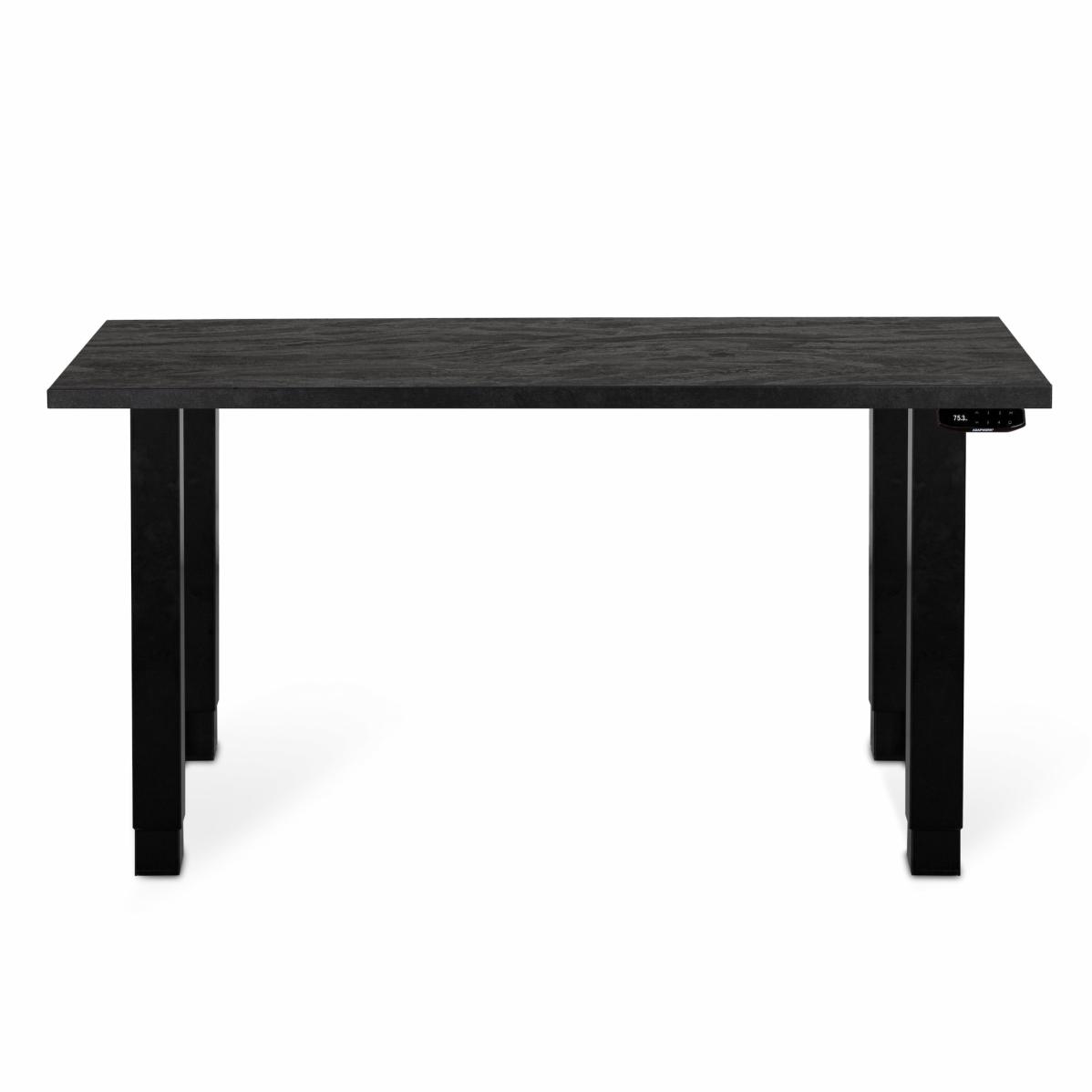 Adjustable table support AdapDesk Smart 4L 2 Motor 36mm Carbon Black, Space Black, photo 1