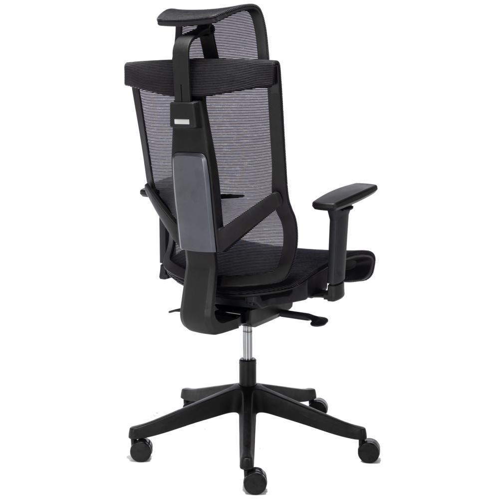 M1 Mesh Middle ErgoChair Deep Black, photo 6