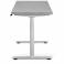 Adjustable table AdapDesk Smart 2 Motor Pro Speed 36мм Smoky Gray, Snow White, photo 3 mini