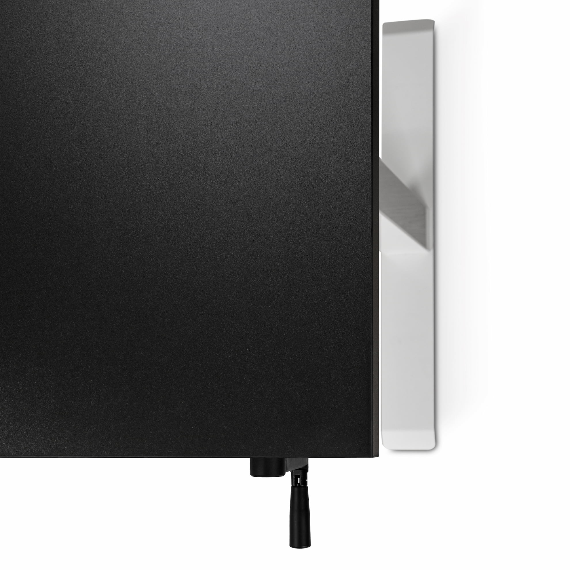 Adjustable table AdapDesk Smart Manual 18мм Deep Black, Snow White, photo 4