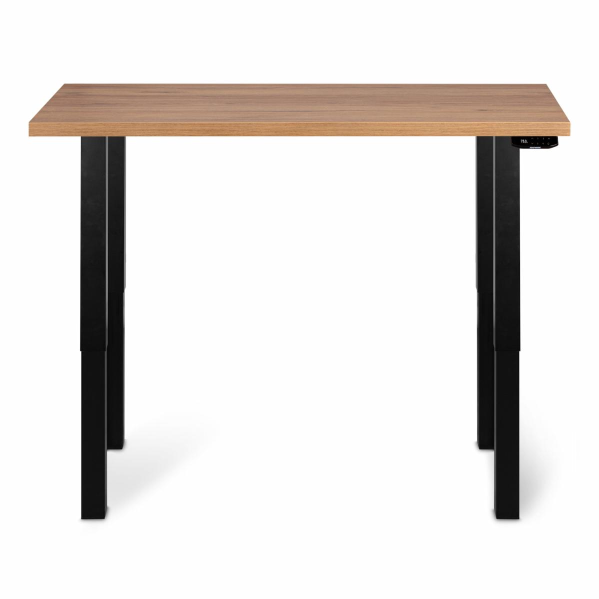Adjustable table support AdapDesk Smart 4L 2 Motor 36mm Golden Wood, Space Black, photo 5