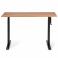 Регульований стіл AdapDesk Smart Manual 18мм Golden Wood, Space Black, фото 1 mini