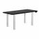 Adjustable table support AdapDesk Smart 4L 2 Motor 36mm Deep Black, Snow White, photo 8 mini