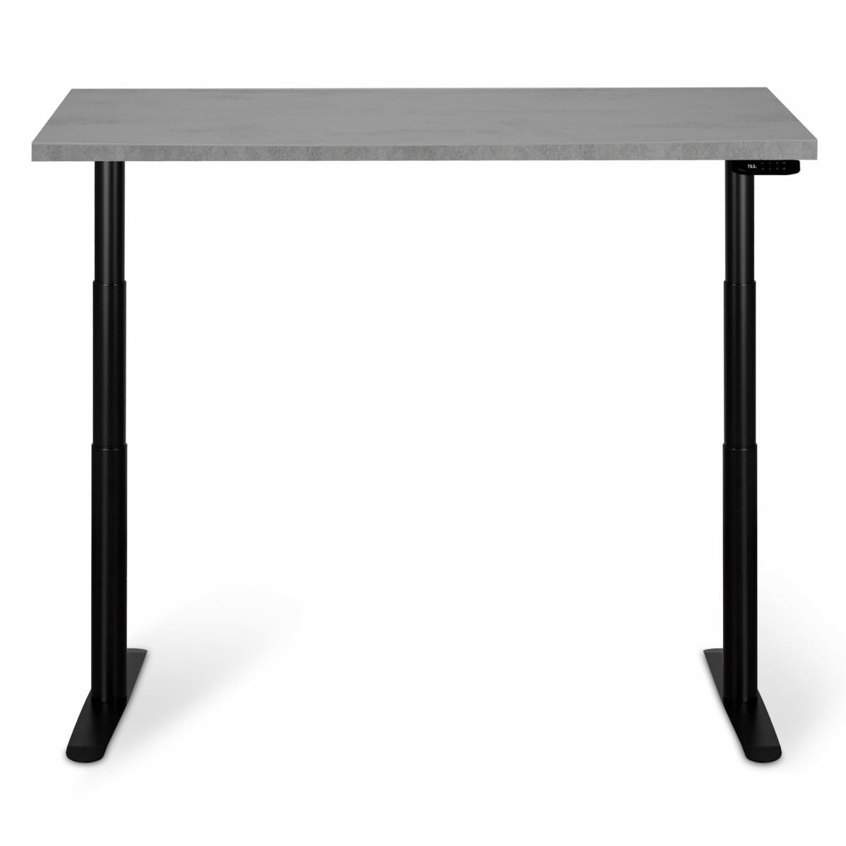 Adjustable table AdapDesk Smart 2 Motor Pro Speed 36мм Smoky Gray, Space Black, photo 5