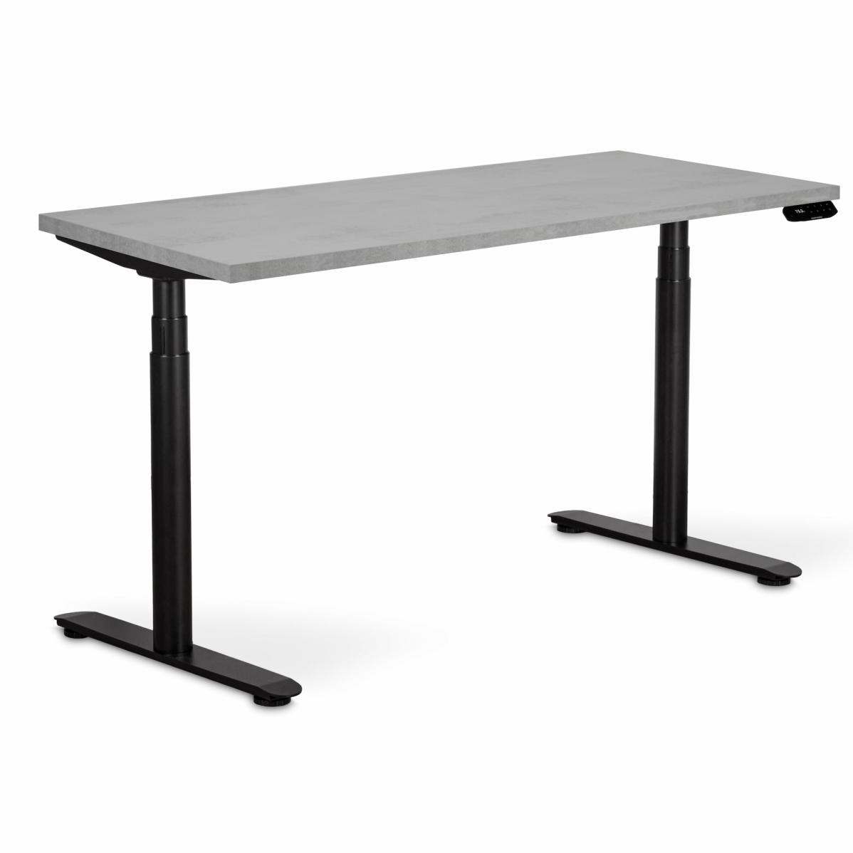 Adjustable table AdapDesk Smart 2 Motor Pro Speed 36мм Smoky Gray, Space Black, photo 8