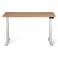 Adjustable table AdapDesk Smart 2 Motor Pro 36 Golden Wood, Snow White, photo 1 mini