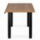 Adjustable table support AdapDesk Smart 4L 2 Motor 36mm Golden Wood, Space Black, photo 3 mini