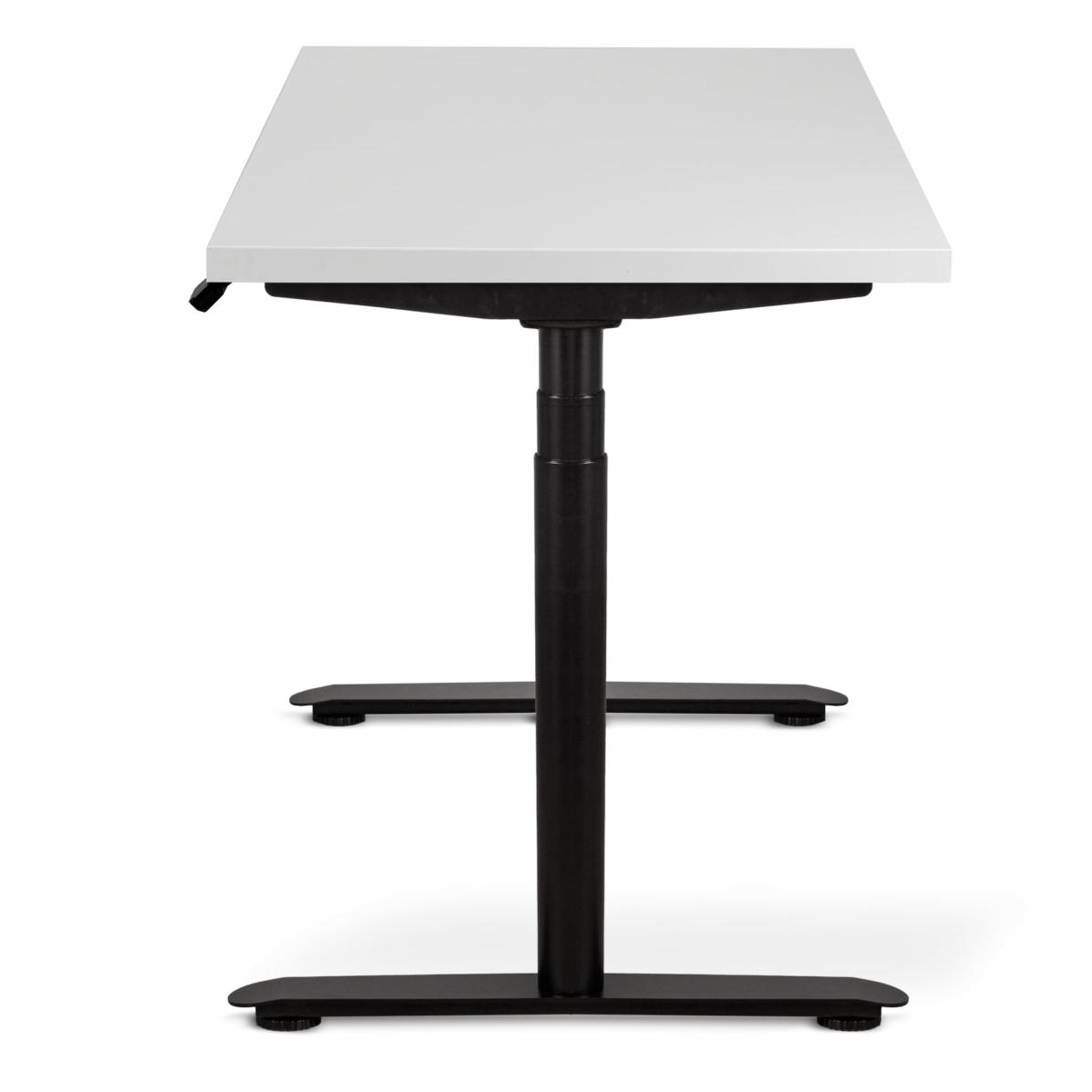 Adjustable table AdapDesk Smart 2 Motor Pro Speed 36мм Crystal White, Space Black, photo 3