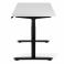 Adjustable table AdapDesk Smart 2 Motor Pro Speed 36мм Crystal White, Space Black, photo 3 mini