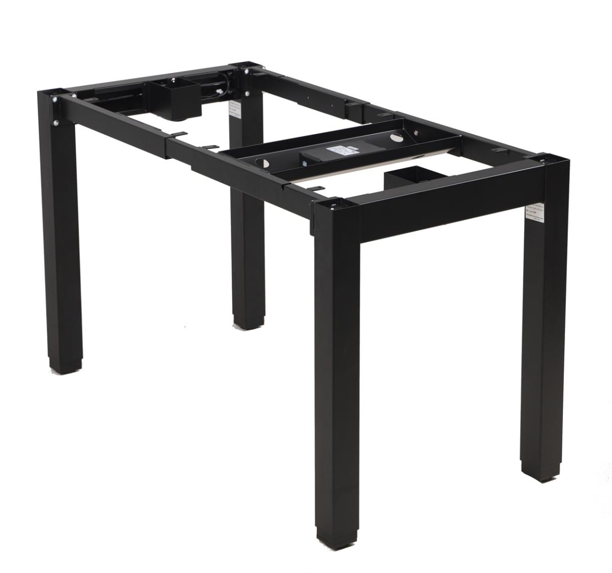 Adjustable table support AdapDesk Smart 4L 2 Motor Space Black, photo 2