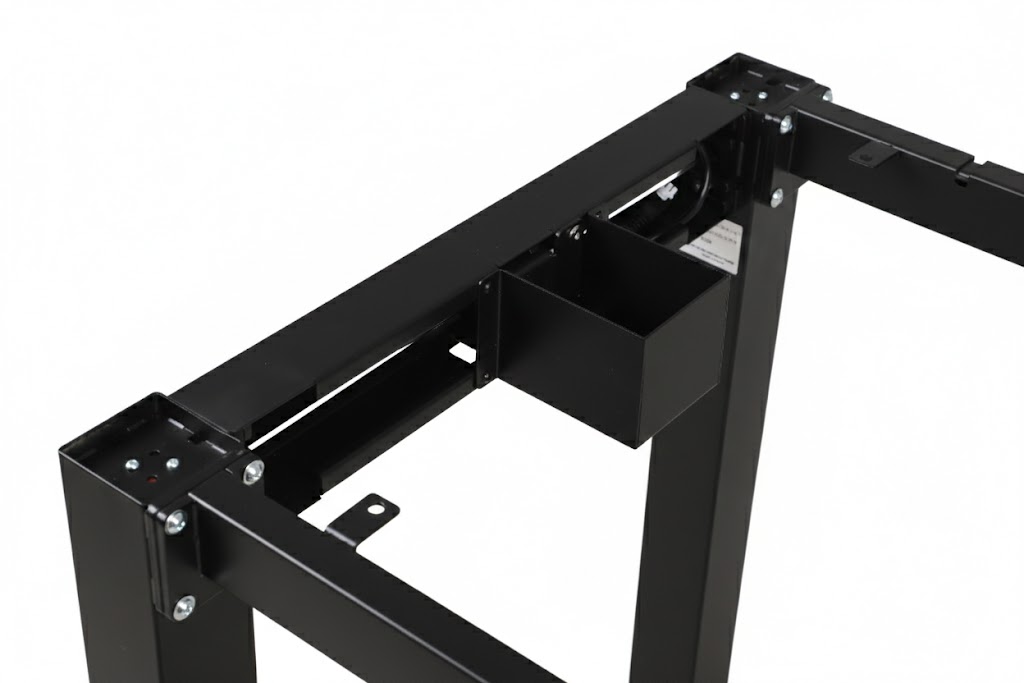Adjustable table support AdapDesk Smart 4L 2 Motor Space Black, photo 9