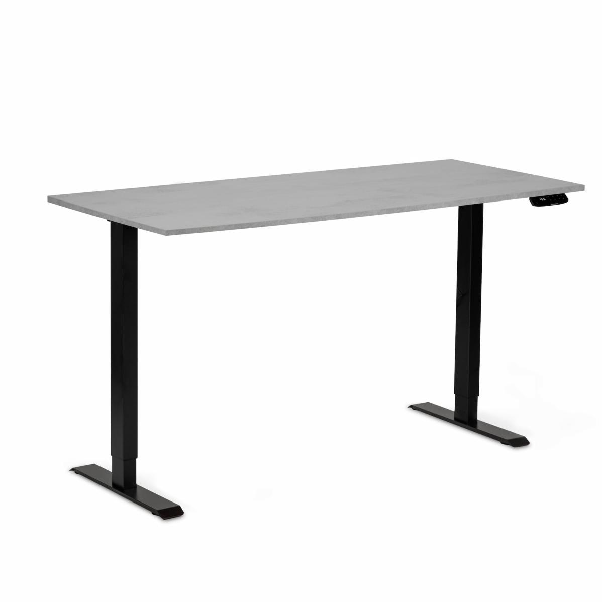 Adjustable table AdapDesk Smart 1 Motor 18mm Smoky Gray, Space Black, photo 8