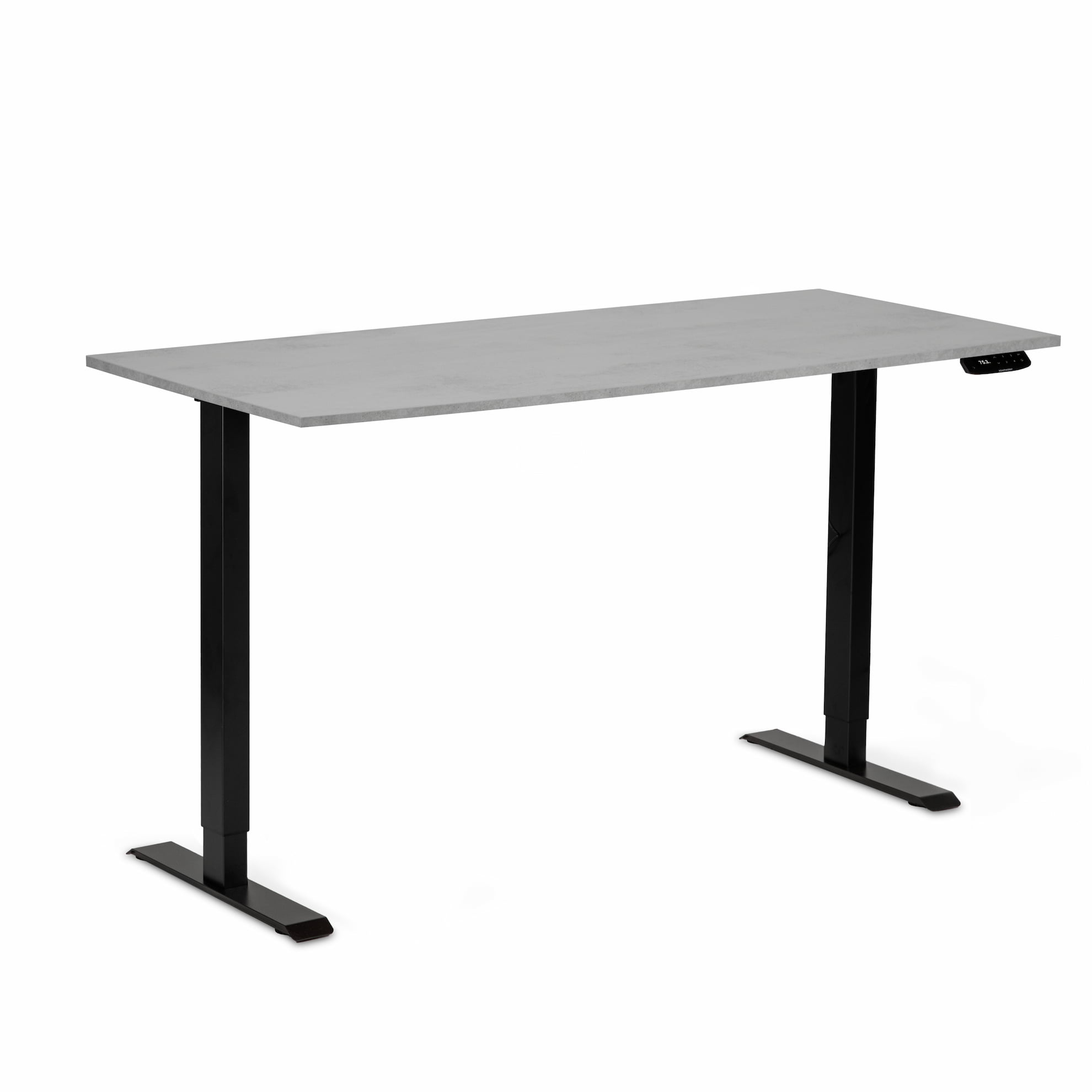 Adjustable table AdapDesk Smart 1 Motor 18mm Smoky Gray, Space Black, photo 8