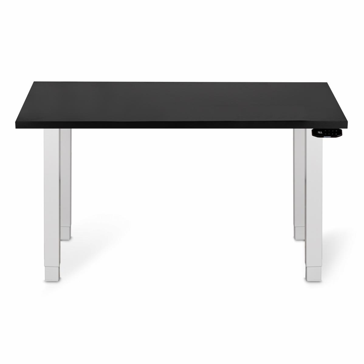 Adjustable table support AdapDesk Smart 4L 2 Motor 36mm Deep Black, Snow White, photo 7