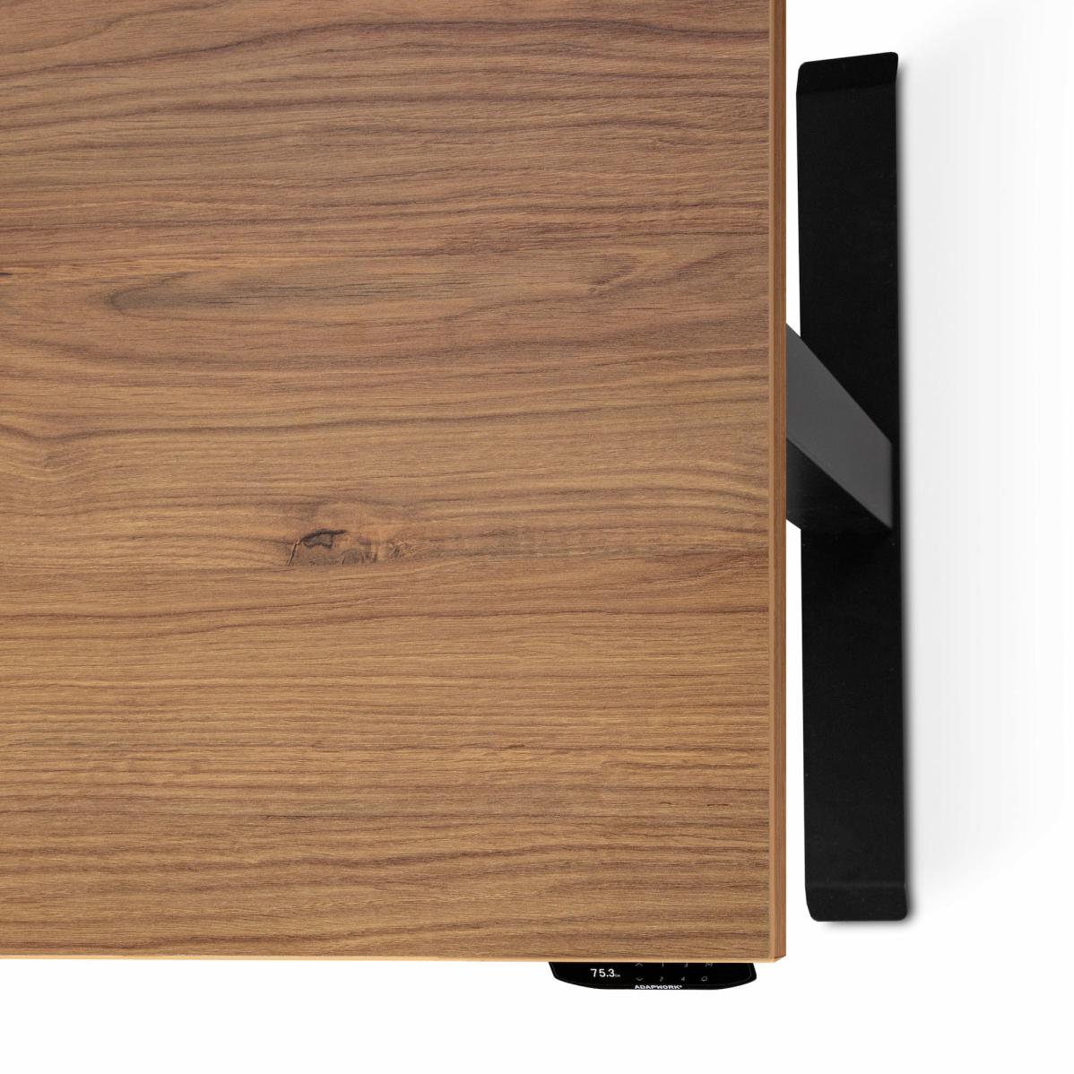 Adjustable table AdapDesk Smart 2 Motor Pro 36 Golden Wood, Space Black, photo 4