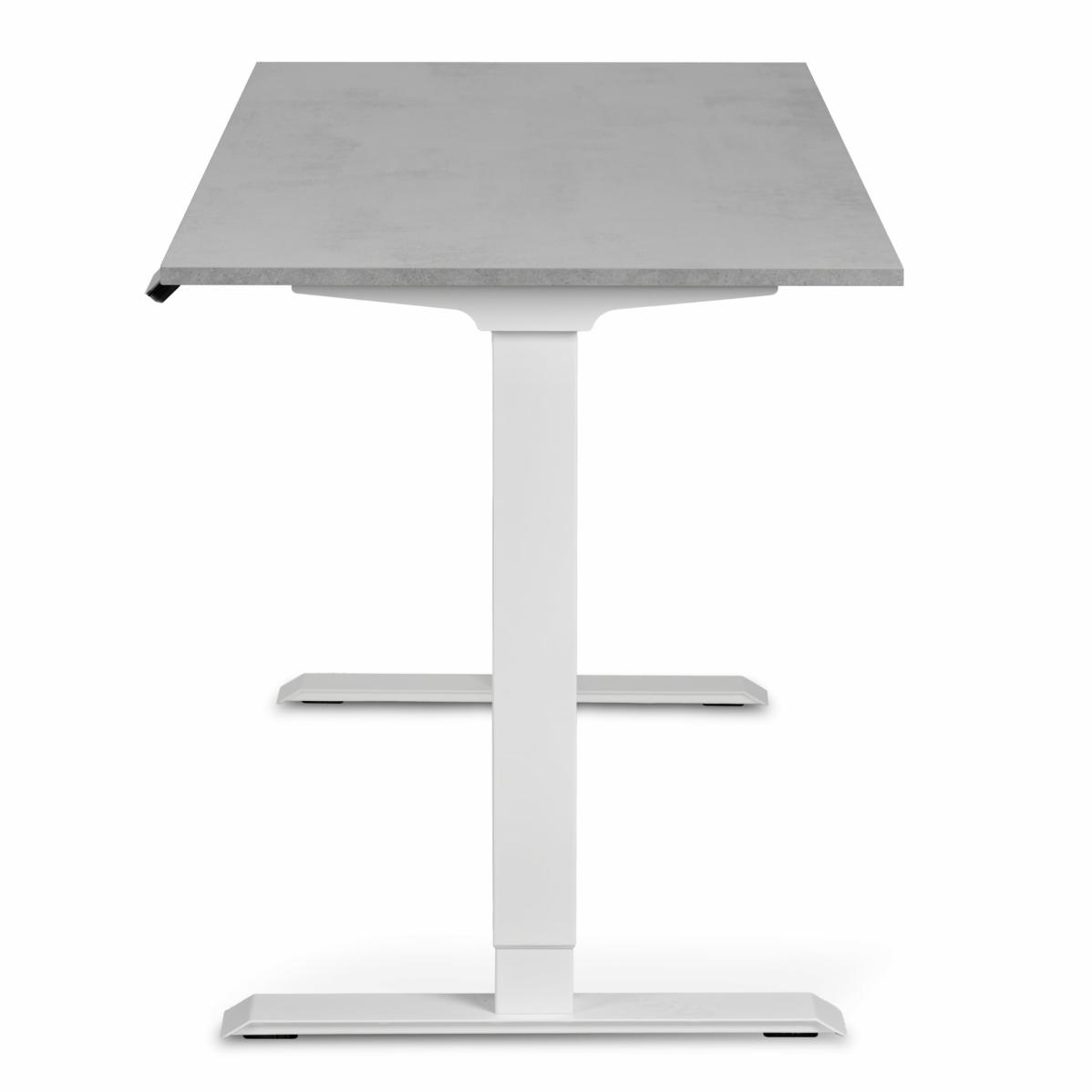 Adjustable table AdapDesk Smart 2 Motor 18mm Smoky Gray, Snow White, photo 3