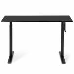 Adjustable table AdapDesk Smart Manual 18мм Deep Black, Space Black