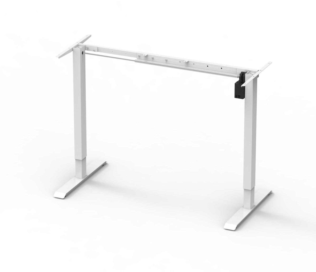 Adjustable table support AdapDesk Smart 1 Motor Snow White, photo 2