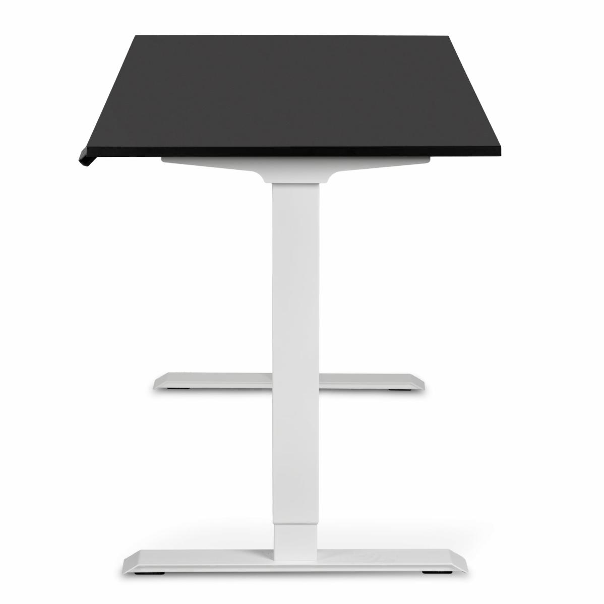 Adjustable table AdapDesk Smart 2 Motor 18mm Deep Black, Snow White, photo 3