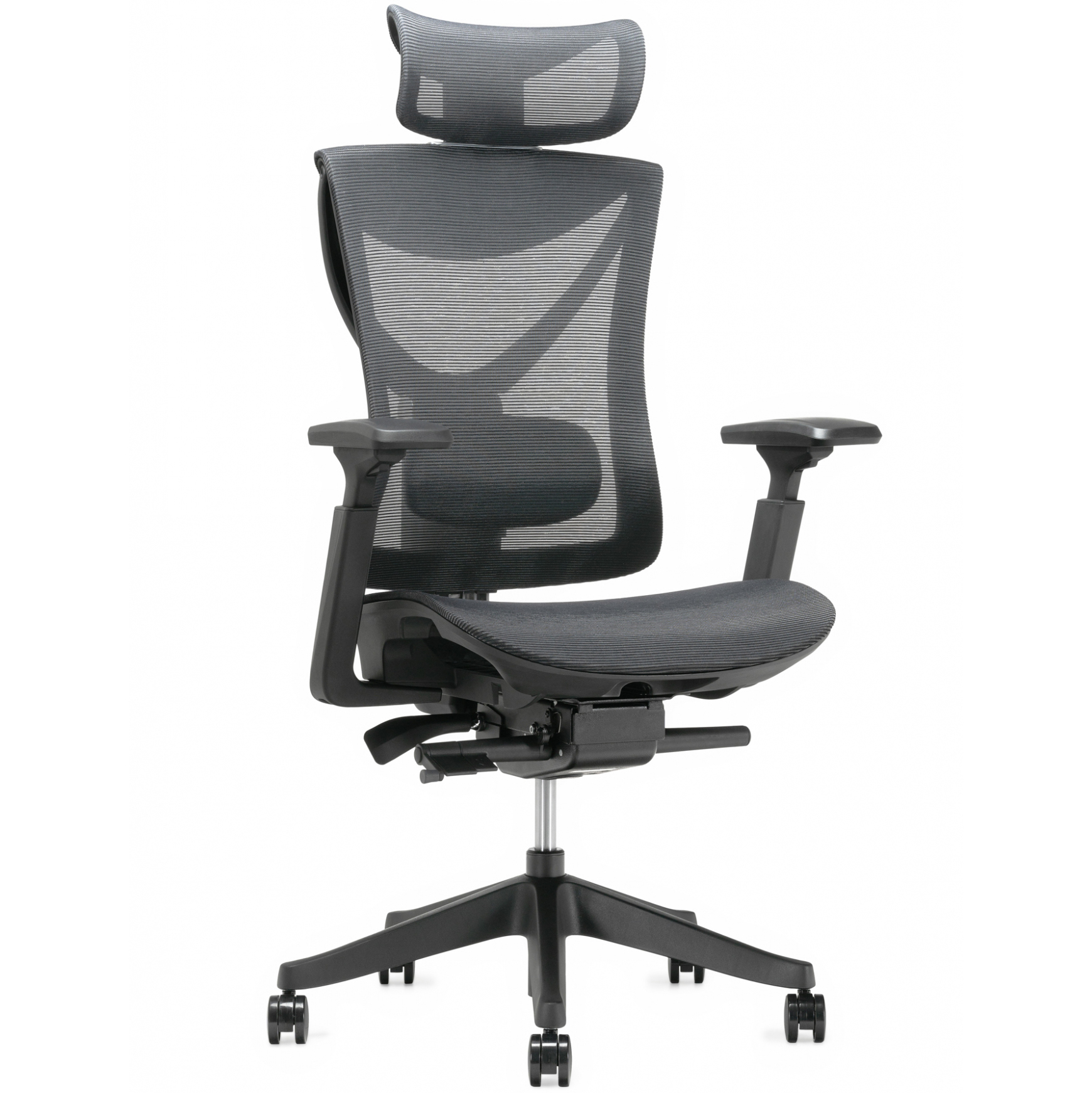 Кресло S1 Mesh Senior ErgoChair Deep Black, фото 1