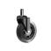 Set (5 pieces) of rubberized castors CASTORS 65 Transparent, photo 1 mini