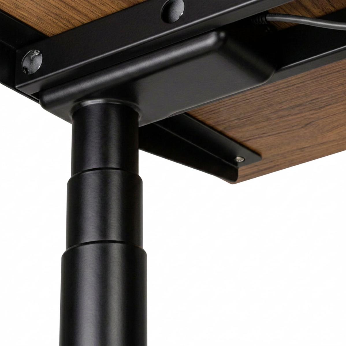 Adjustable table AdapDesk Smart 2 Motor Pro Speed 36мм Golden Wood, Space Black, photo 6