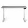 Adjustable table AdapDesk Smart 2 Motor Pro 36 Smoky Gray, Snow White, photo 1 mini