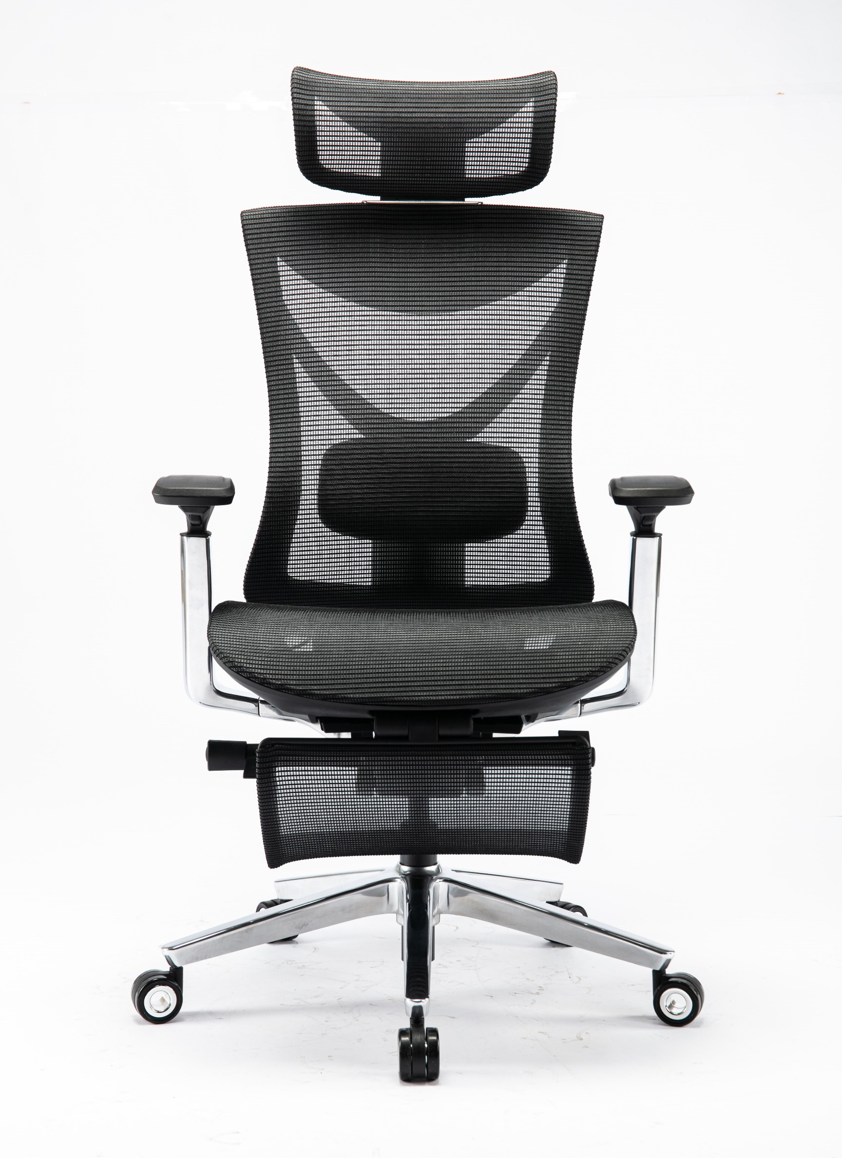 S1 Mesh Pro Max Senior ErgoChair Platinum Deep Black, photo 2
