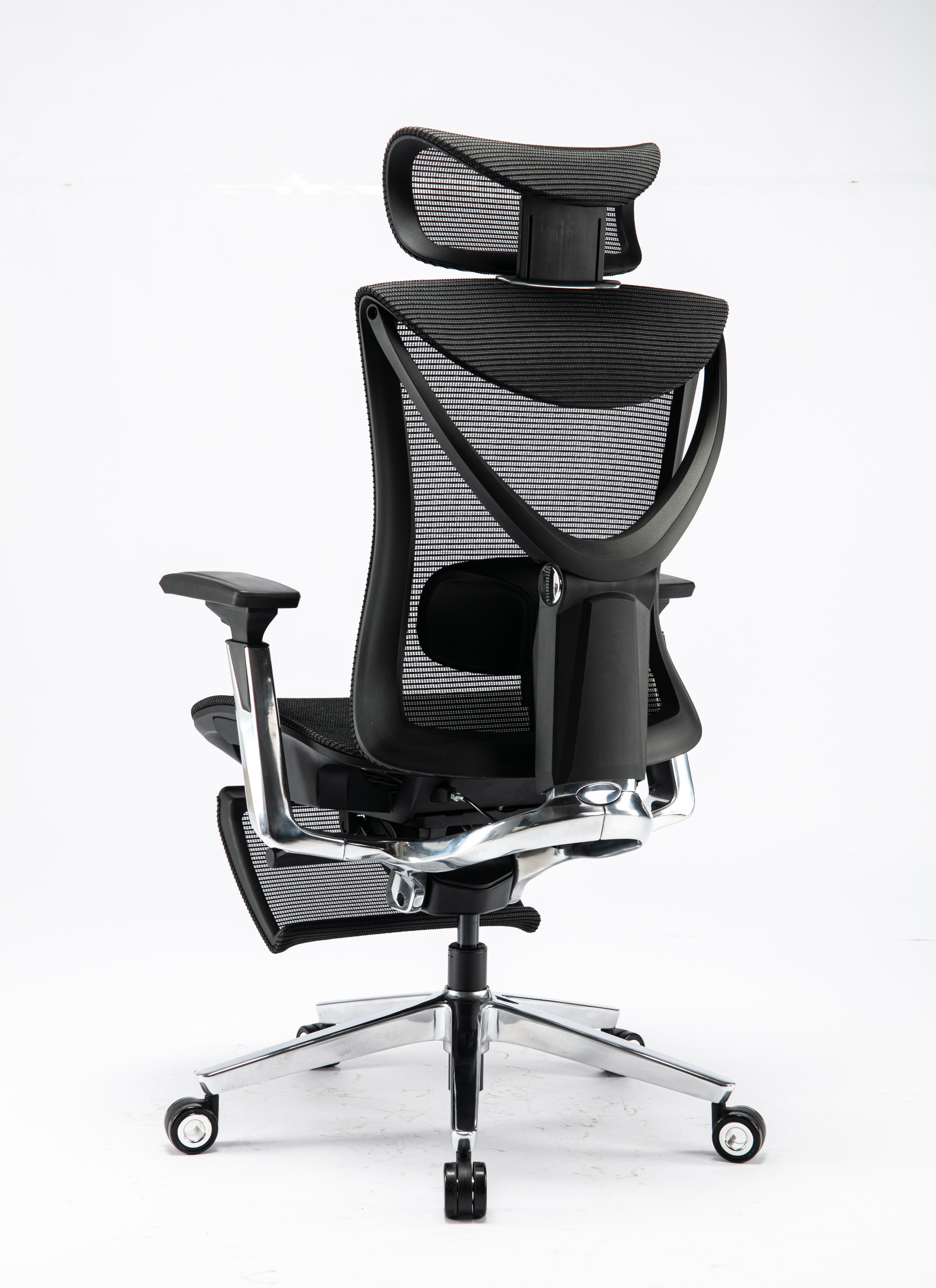 S1 Mesh Pro Max Senior ErgoChair Platinum Deep Black, photo 10