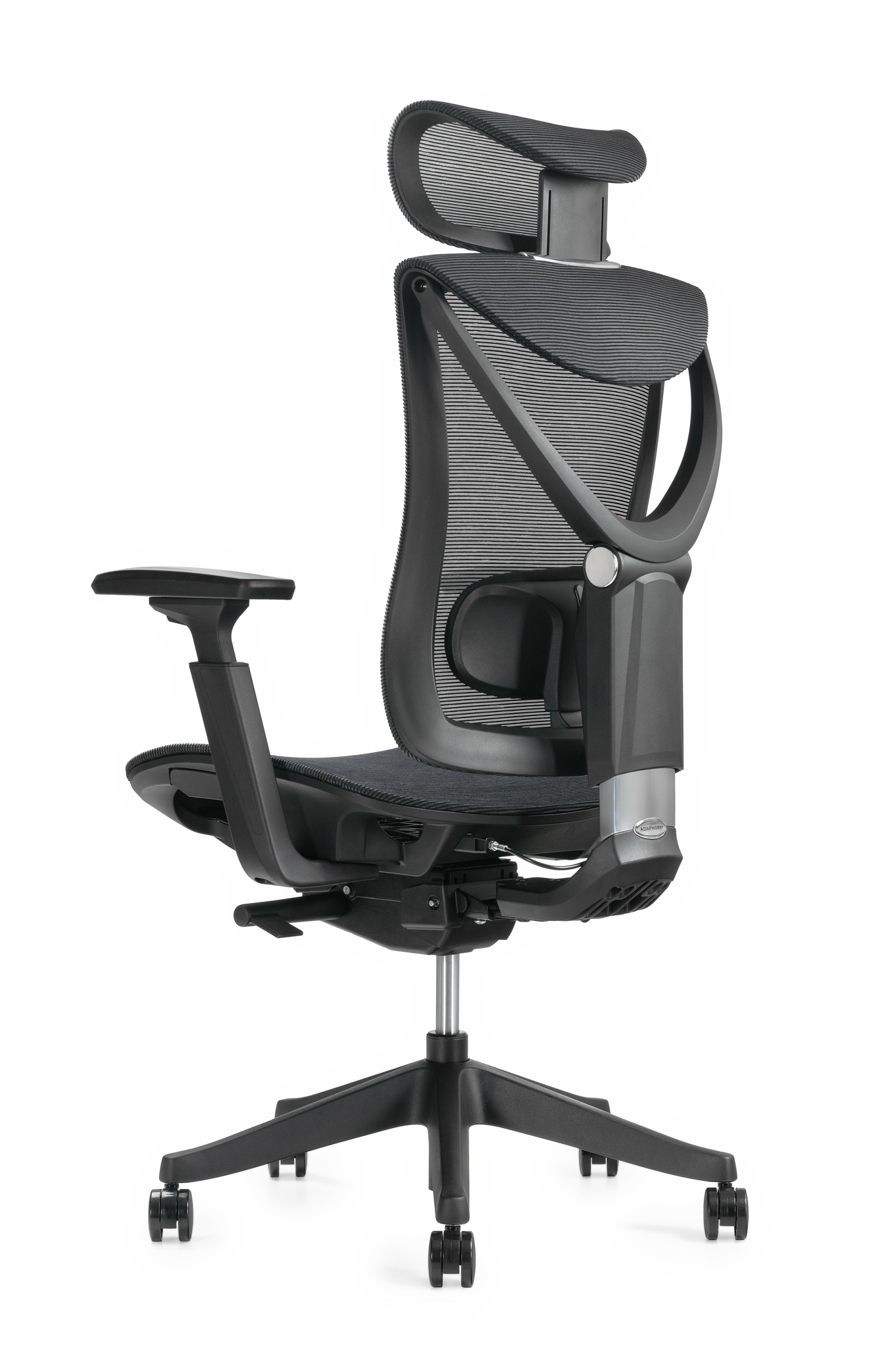 Кресло S1 Mesh Senior ErgoChair Deep Black, фото 9
