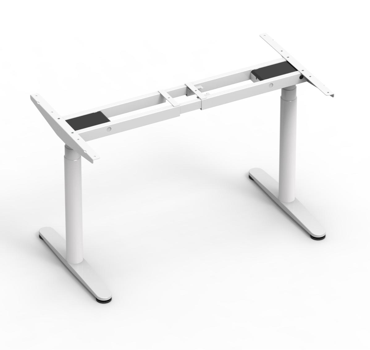Adjustable table support AdapDesk Smart 2 Motor Pro Max Snow White, photo 2
