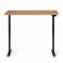 Adjustable table AdapDesk Smart 2 Motor 18mm Golden Wood, Space Black, photo 5 mini