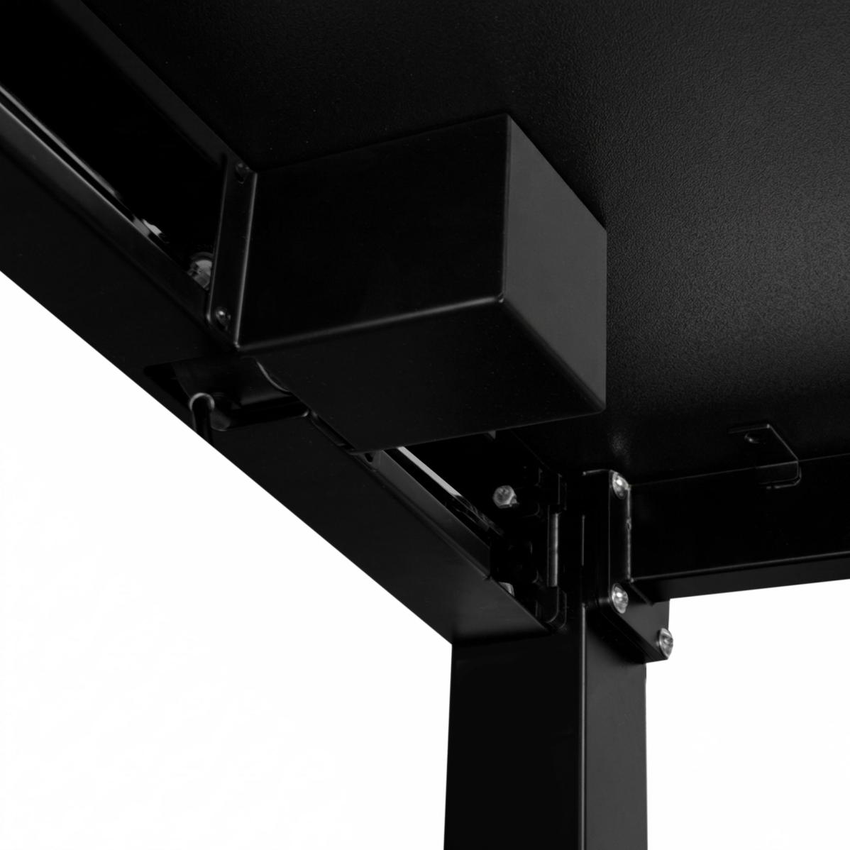 Adjustable table support AdapDesk Smart 4L 2 Motor 36mm Deep Black, Space Black, photo 6