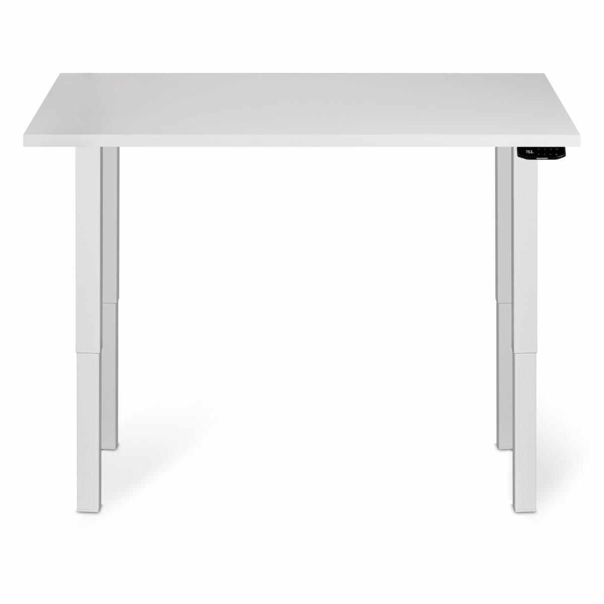 Adjustable table support AdapDesk Smart 4L 2 Motor 36mm Crystal White, Snow White, photo 5