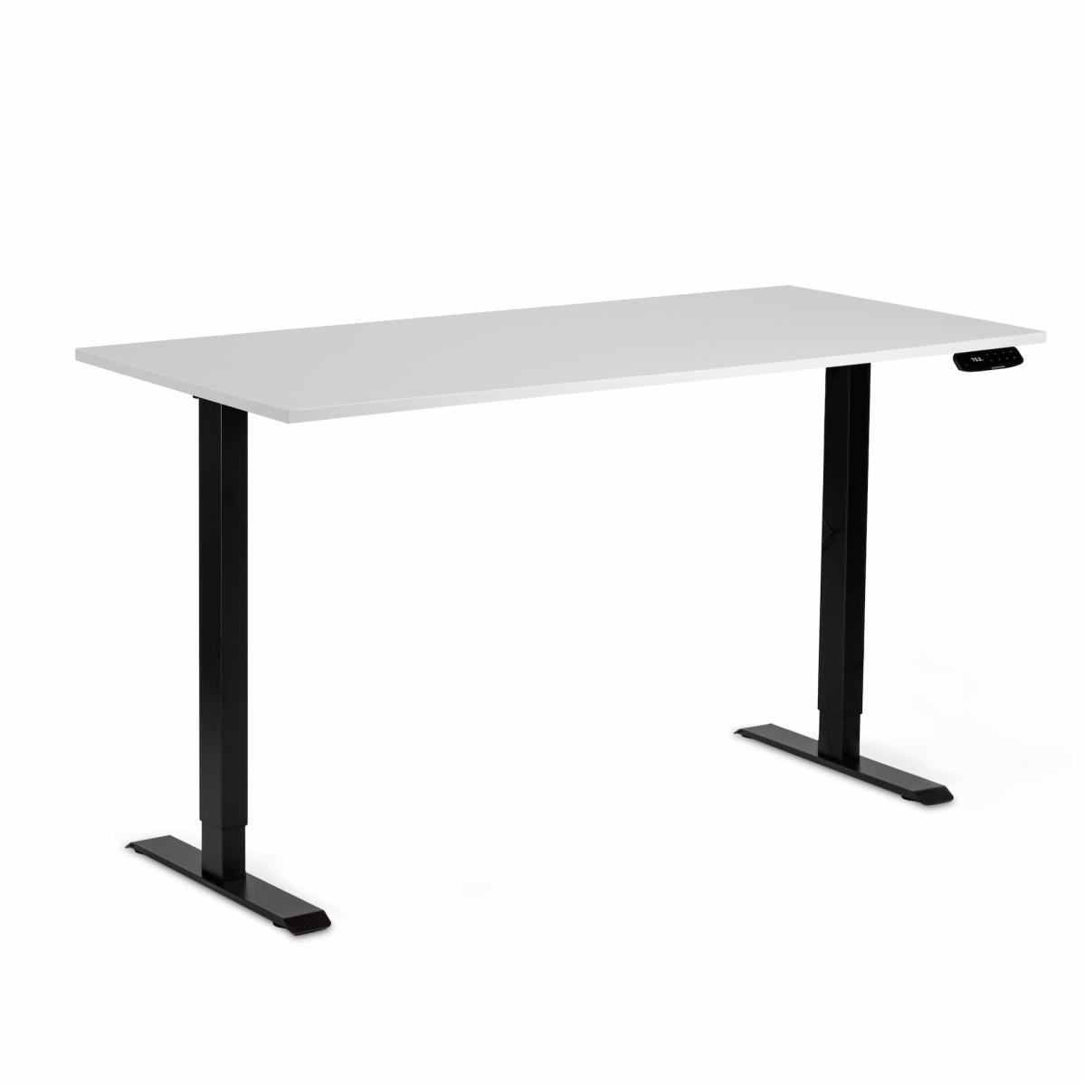 Adjustable table AdapDesk Smart 1 Motor 18mm Crystal White, Space Black, photo 8