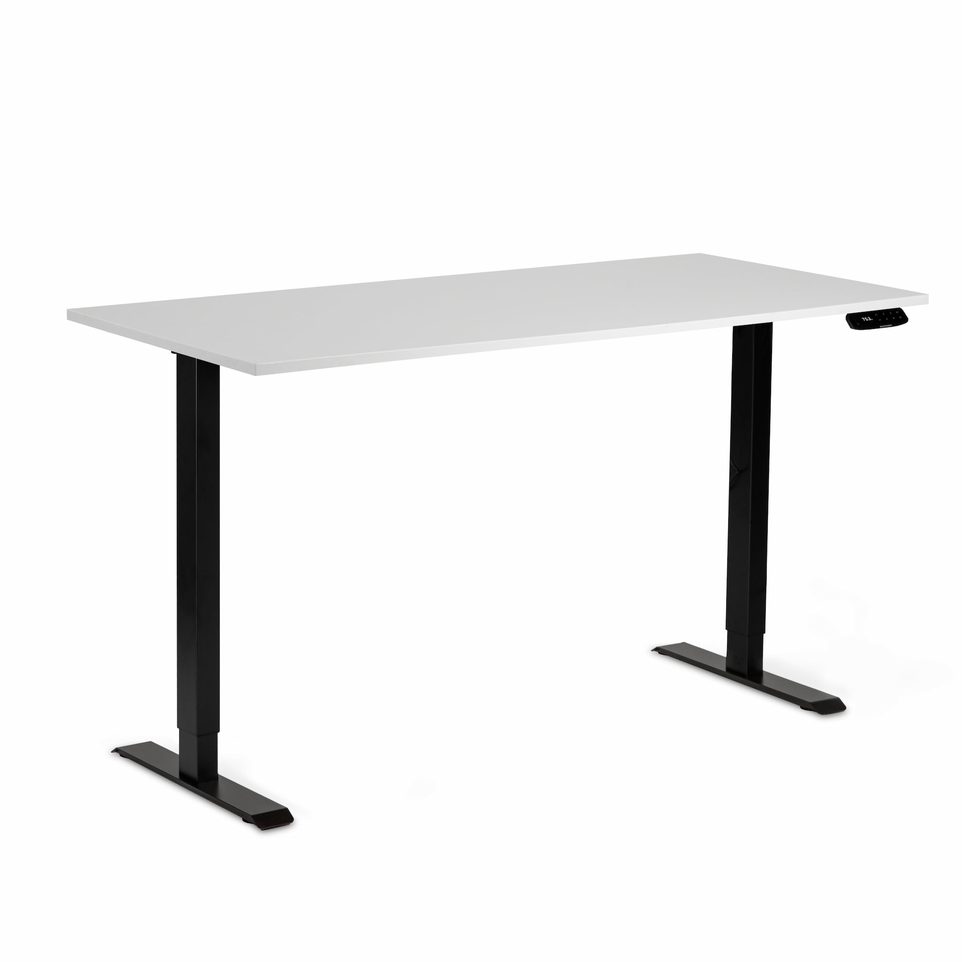 Adjustable table AdapDesk Smart 1 Motor 18mm Crystal White, Space Black, photo 8