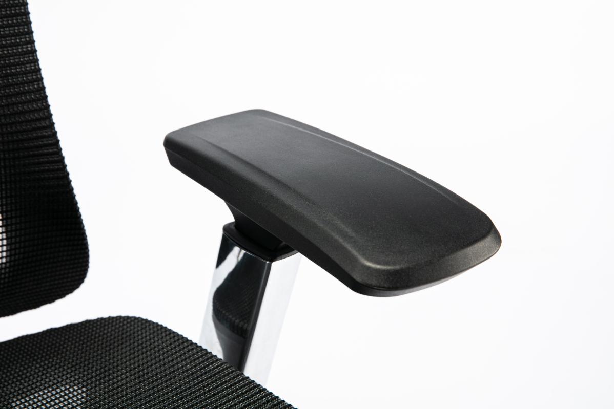 S1 Mesh Pro Max Senior ErgoChair Platinum Deep Black, photo 17