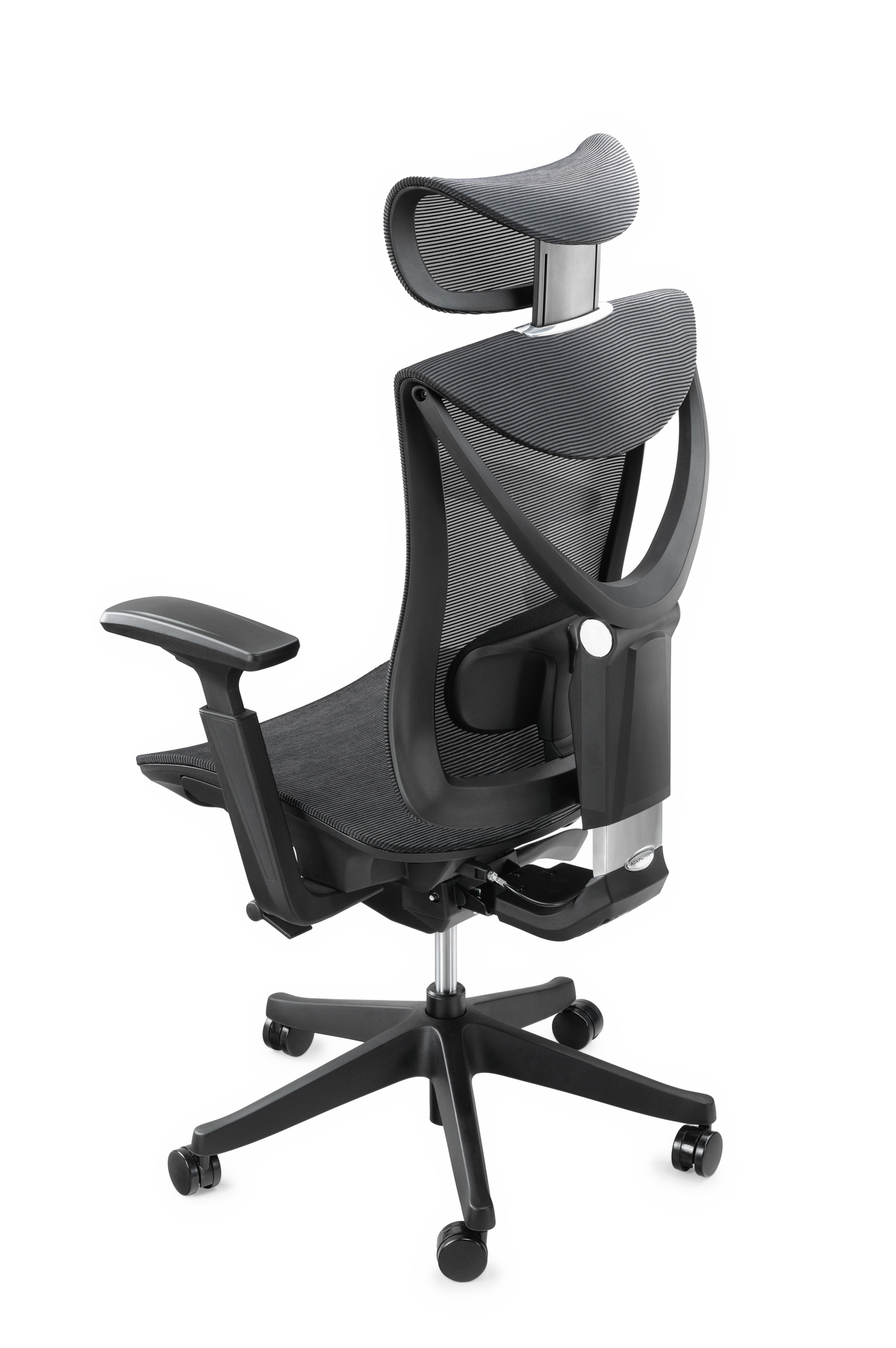 Кресло S1 Mesh Senior ErgoChair Deep Black, фото 14